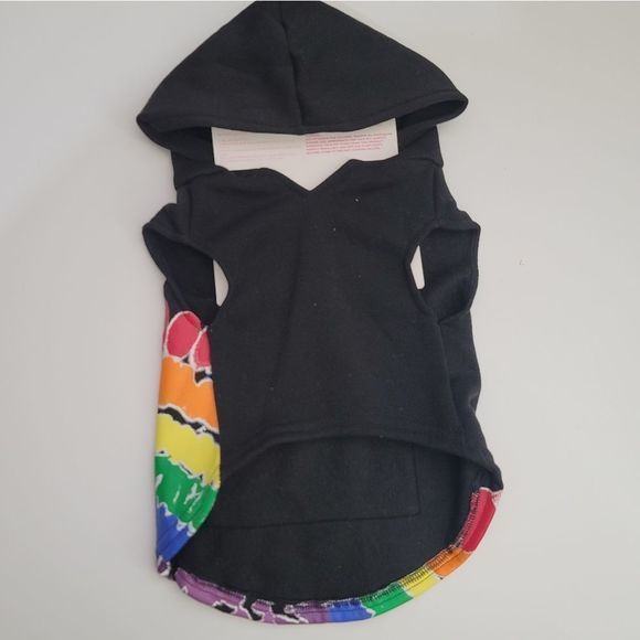 Pet Hoodie, small, Black - Picture 7 of 11